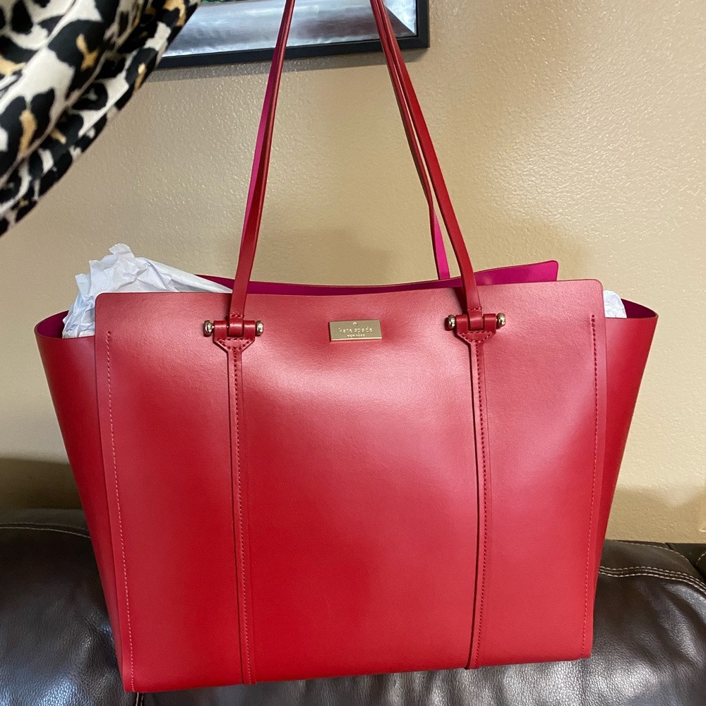 Kate Spade Arbour Hill Red Tote